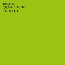 #9AC314 - Pistachio Color Image