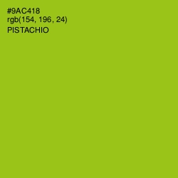 #9AC418 - Pistachio Color Image