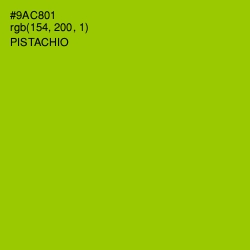 #9AC801 - Pistachio Color Image