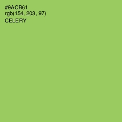 #9ACB61 - Celery Color Image