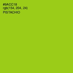 #9ACC18 - Pistachio Color Image