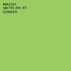 #9ACC61 - Conifer Color Image