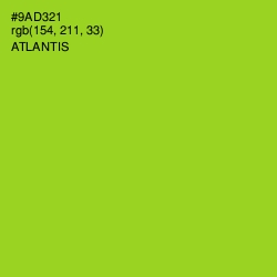 #9AD321 - Atlantis Color Image