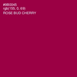 #9B0045 - Rose Bud Cherry Color Image
