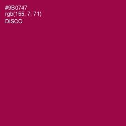 #9B0747 - Disco Color Image