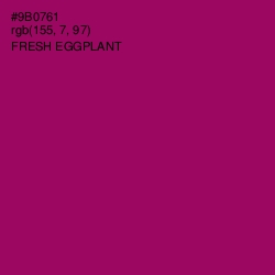 #9B0761 - Fresh Eggplant Color Image