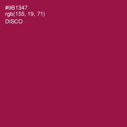 #9B1347 - Disco Color Image