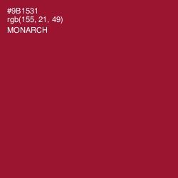 #9B1531 - Monarch Color Image