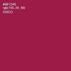 #9B1D45 - Disco Color Image