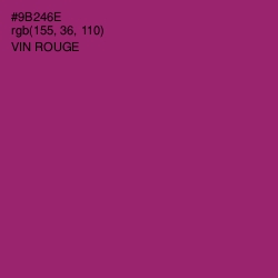 #9B246E - Vin Rouge Color Image