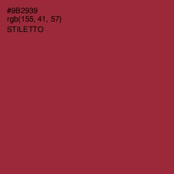 #9B2939 - Stiletto Color Image