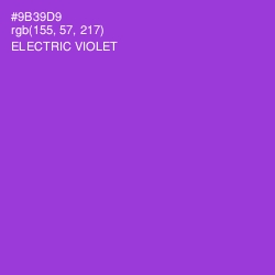 #9B39D9 - Electric Violet Color Image