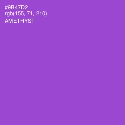 #9B47D2 - Amethyst Color Image