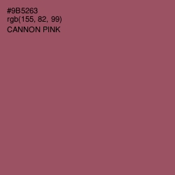 #9B5263 - Cannon Pink Color Image