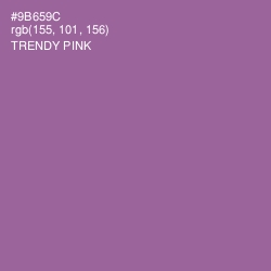#9B659C - Trendy Pink Color Image