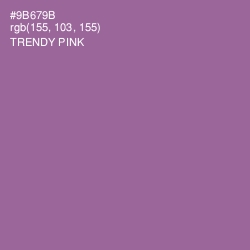 #9B679B - Trendy Pink Color Image