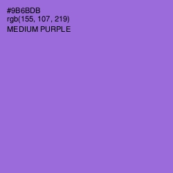 #9B6BDB - Medium Purple Color Image