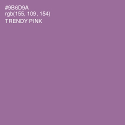 #9B6D9A - Trendy Pink Color Image