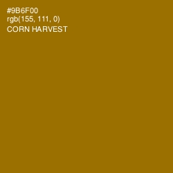 #9B6F00 - Corn Harvest Color Image