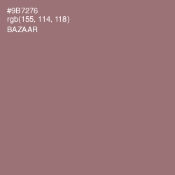 #9B7276 - Bazaar Color Image