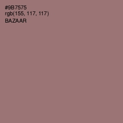 #9B7575 - Bazaar Color Image