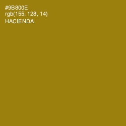 #9B800E - Hacienda Color Image