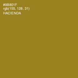 #9B801F - Hacienda Color Image