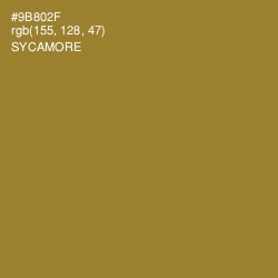 #9B802F - Sycamore Color Image