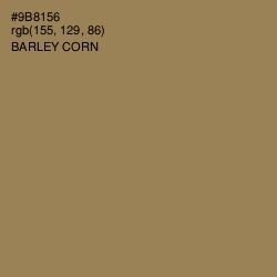 #9B8156 - Barley Corn Color Image