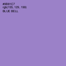 #9B81C7 - Blue Bell Color Image