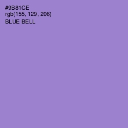 #9B81CE - Blue Bell Color Image