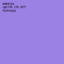 #9B81E3 - Portage Color Image