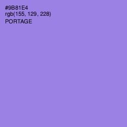 #9B81E4 - Portage Color Image