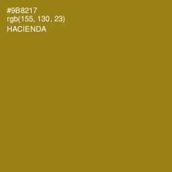 #9B8217 - Hacienda Color Image