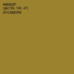 #9B822F - Sycamore Color Image