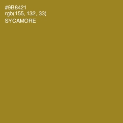 #9B8421 - Sycamore Color Image