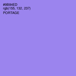 #9B84ED - Portage Color Image