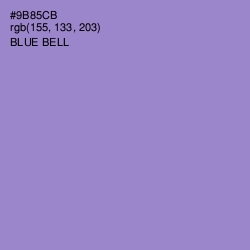 #9B85CB - Blue Bell Color Image