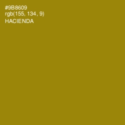 #9B8609 - Hacienda Color Image