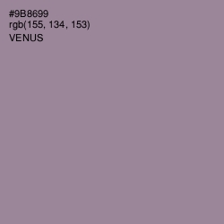 #9B8699 - Venus Color Image