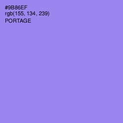 #9B86EF - Portage Color Image