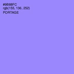 #9B88FC - Portage Color Image