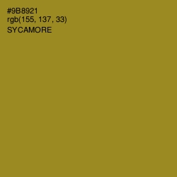 #9B8921 - Sycamore Color Image