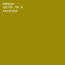 #9B8A04 - Hacienda Color Image