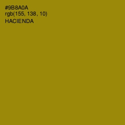 #9B8A0A - Hacienda Color Image