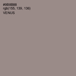 #9B8B88 - Venus Color Image