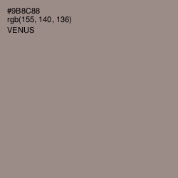 #9B8C88 - Venus Color Image