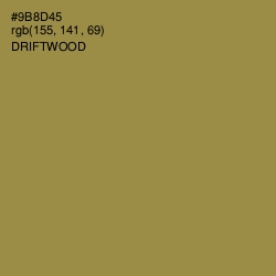 #9B8D45 - Driftwood Color Image