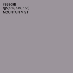 #9B959B - Mountain Mist Color Image