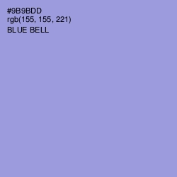 #9B9BDD - Blue Bell Color Image